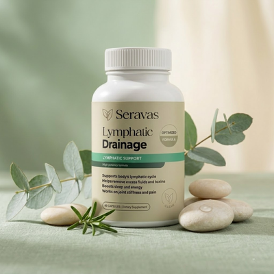 New Maximum Potency Formula — Seravas Lymph Restore™ Lymphatic Drainage Capsules
