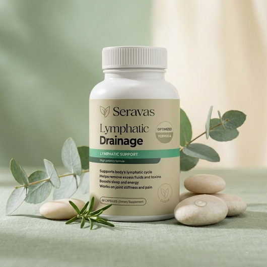 New Maximum Potency Formula — Seravas Lymph Restore™ Lymphatic Drainage Capsules