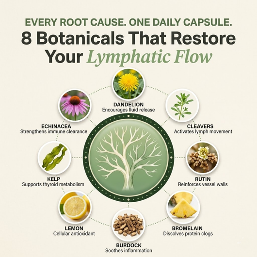 New Maximum Potency Formula — Seravas Lymph Restore™ Lymphatic Drainage Capsules